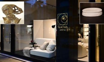 Civitanova, nasce TeaClub: "Gimbo" Tamberi tiene a battesimo il nuovo spazio dove arte e design dialogano