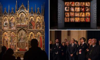 Monte San Martino-Milano unite nell'arte, più di 53mila visitatori il polittico dei Crivelli. Pompei: "Così i borghi ripartono dalla cultura"