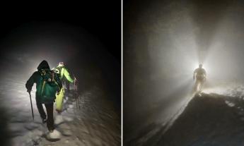 Soccorso Alpino salva escursionista 73enne disperso nella nebbia sul Monte Sibilla