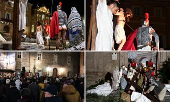 Matelica, successo e partecipazione per la tradizionale Via Crucis