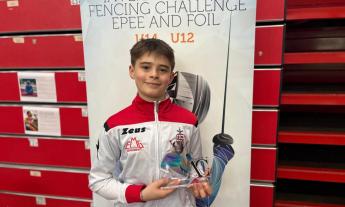 Valerio La Porta conquista il podio al Brescia International Fencing: terzo posto internazionale