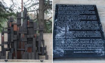 Festa della Liberazione a San Severino: il monumento ai Caduti della Resistenza splende per la visita presidenziale