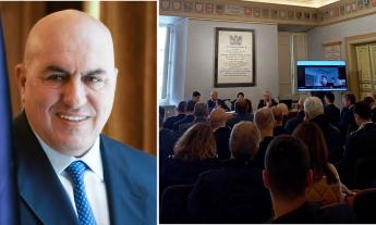 25 Aprile a San Severino, Mattarella con il ministro Crosetto per la cerimonia della Liberazione