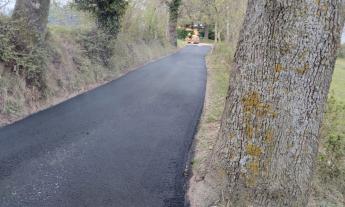 Matelica, rifatto l’asfalto a Ceresi: lavori urgenti dopo l’alluvione