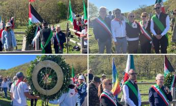 Resistenza, in centinaia sul San Vicino per la "Marcia della Memoria" nel segno di Mattarella