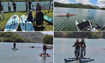 Lago di Caccamo protagonista: grande affluenza per il Monti Azzurri Experience