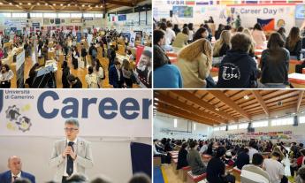 Career Day Unicam 2026, successo a Camerino: oltre 400 studenti incontrano 62 aziende