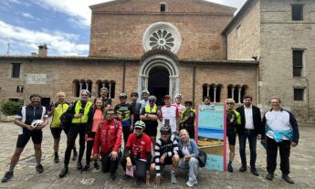 Da Civitanova a Petriolo in bici: al via "La Via delle Abbazie", prende vita un nuovo percorso cicloturistico