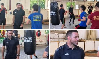San Severino, grande successo per lo stage con l'ex campione del mondo Giovanni De Carolis