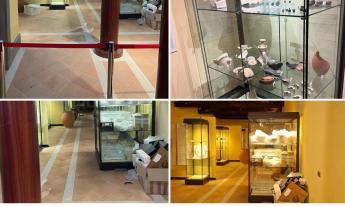 "Vetrine incompiute, reperti imballati e area interdetta": la denuncia sul museo archeologico di San Severino