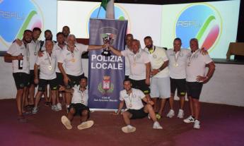 Crescentini e Cardorani campioni d’Italia di calcio a 5: il tricolore delle Polizie Locali premia anche San Severino