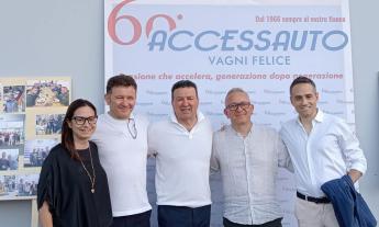 Tolentino, Accessauto Vagni festeggia 60 anni di attività