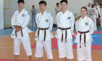 Quattro nuove cinture nere per il Dojo Kyu Shin a Montelupone