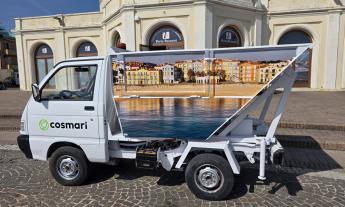 Da mezzi dei rifiuti a portatori di bellezza: la promozione di Porto Recanati diventa itinerante