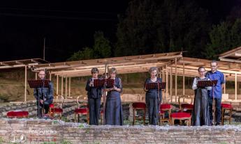 San Severino, alle Terme Romane gli eroi della classicità con i TAU