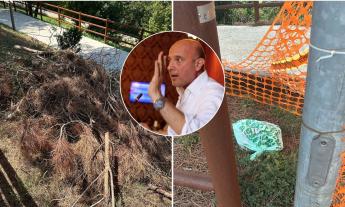 Fontescodella e la scarsa manutenzione del verde pubblico, Lattanzi sollecita Parcaroli