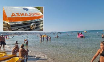 Civitanova, 13enne soccorre un anziano in mare: trasportato in ospedale