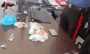 San Severino, 105 grammi di cocaina in casa: arrestato un 26enne