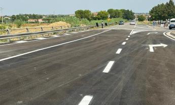 Trodica, riaperta via Carducci: concluso il primo stralcio del ponte sul fosso Bagnolo