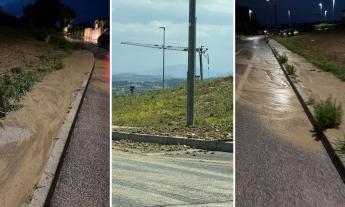 "Quando piove la terra del nuovo polo scolastico finisce nelle nostre case"