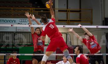 Lube, il ritorno a Macerata dopo 12 anni è amaro: la Gruppo Associati Fisiomed vince l'allenamento 3-1