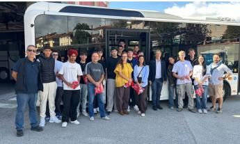 Bus elettrici e guida autonoma: la lezione di Contram agli studenti dell'IPSIA "Ercoli"