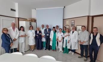 Macerata, un gesto di solidarietà per i pazienti di Medicina Interna: donati dieci televisori