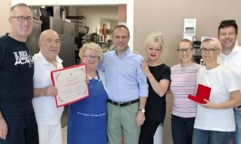 Settant’anni di Alimentari Savino e 50 di Pasticceria Braghetti: Camerino celebra le sue storiche attività