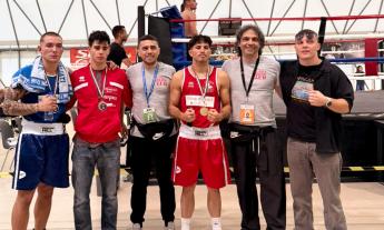 Macerata Boxing Club, tre medaglie ai Campionati regionali: Abazi e Ciccalè d'oro, argento per Messi