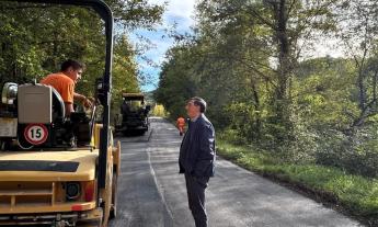 Ex cementificio Sacci, lavori di bonifica: rifatta la strada di accesso a Piermarchi
