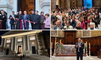 Riapre il Duomo di San Catervo, Tolentino ritrova un simbolo: "Una ferita che si ricompone"
