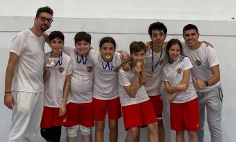 Dodgeball Corridonia, i più piccoli conquistano Roma: primi da imbattuti