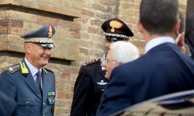 Il Comandante provinciale della Guardia di Finanza Amedeo Gravina