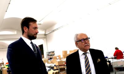Massimiliano Balducci e suo padre il commendatore Franco Balducci