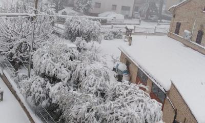 Urbisaglia sotto la neve