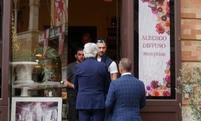 L'arrivo del sindaco