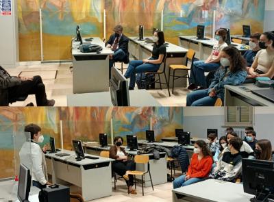 Macerata, il liceo scientifico alla scoperta dell'opera: gli studenti incontrano Paolo Pinamonti Macerata, il liceo scientifico alla scoperta dell'opera: gli studenti incontrano Paolo Pinamonti