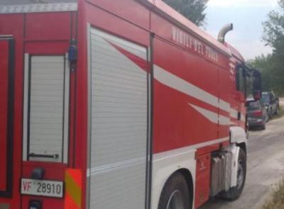 Incidente sul lavoro a Corridonia: cede una parete di terra, operaio intrappolato