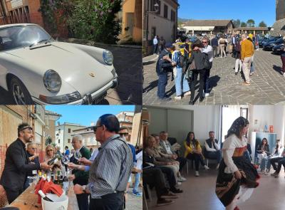 Il Porsche Club in visita a Castelraimondo: una domenica tra turismo e motori