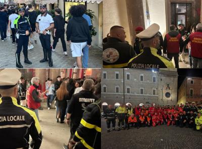 Macerata, rissa in centro durante gli Aperitivi Europei: bloccati dagli agenti tra gli applausi