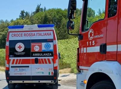 Tragedia a Tolentino: 61enne muore schiacciato dal trattore ribaltato