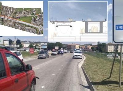 Macerata, nuovo ponte di Piediripa con corsie raddoppiate (da 2 a 4): c'è il bando per i lavori