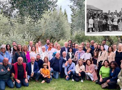 Potenza Picena, da una foto del 1954 a oggi: la Famiglia Paolucci si riunisce dopo 70 anni