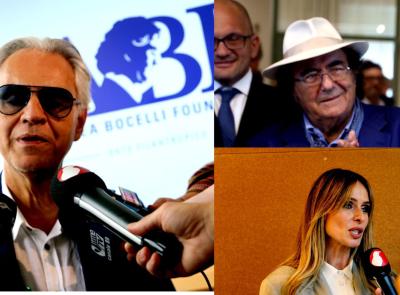 Macerata, la scuola Natali è il nuovo regalo di Andrea Bocelli: show con Al Bano e Serena Autieri (FOTO e VIDEO)