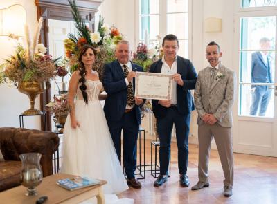 Tolentino, "location ideali per eventi wedding": premiata Villa Nena