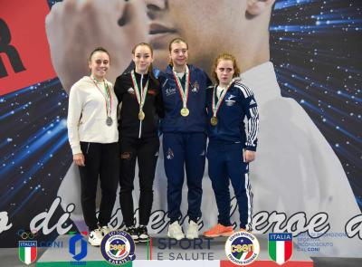 Karate, la tolentinate Serena Sforzini conquista il podio al Memorial Andrea Nekoofar