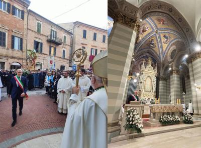 Recanati, la chiesa di San Domenico torna a nuova luce: la 'Festa della Vittoria' raddoppia