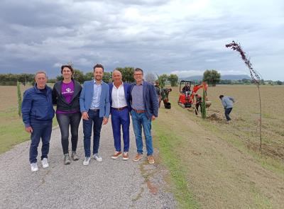 Porto Recanati, parte la riqualificazione di Scossicci: "Piantati i primi arbusti, saranno 1000 gli alberi"