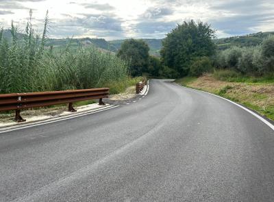 Monte San Martino - Penna San Giovanni, completati i lavori sulla provinciale 113