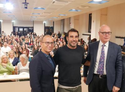 Edoardo Leo presenta il suo Otello all'Università di Macerata: "Un grande classico può rileggere il presente" (FOTO e VIDEO)